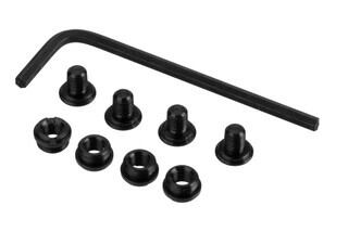 Nighthawk Custom 1911 Grip Screw and Bushing set is made out of carbon steel